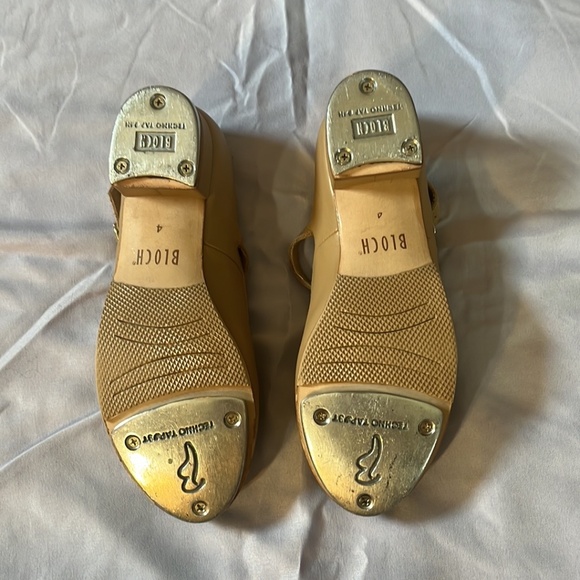 Bloch tan tap shoes size 4 kids - Picture 4 of 15